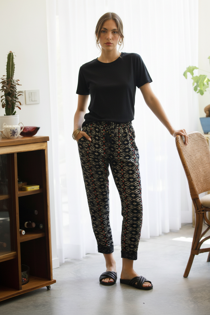 מכנס לואיז גאומטרי