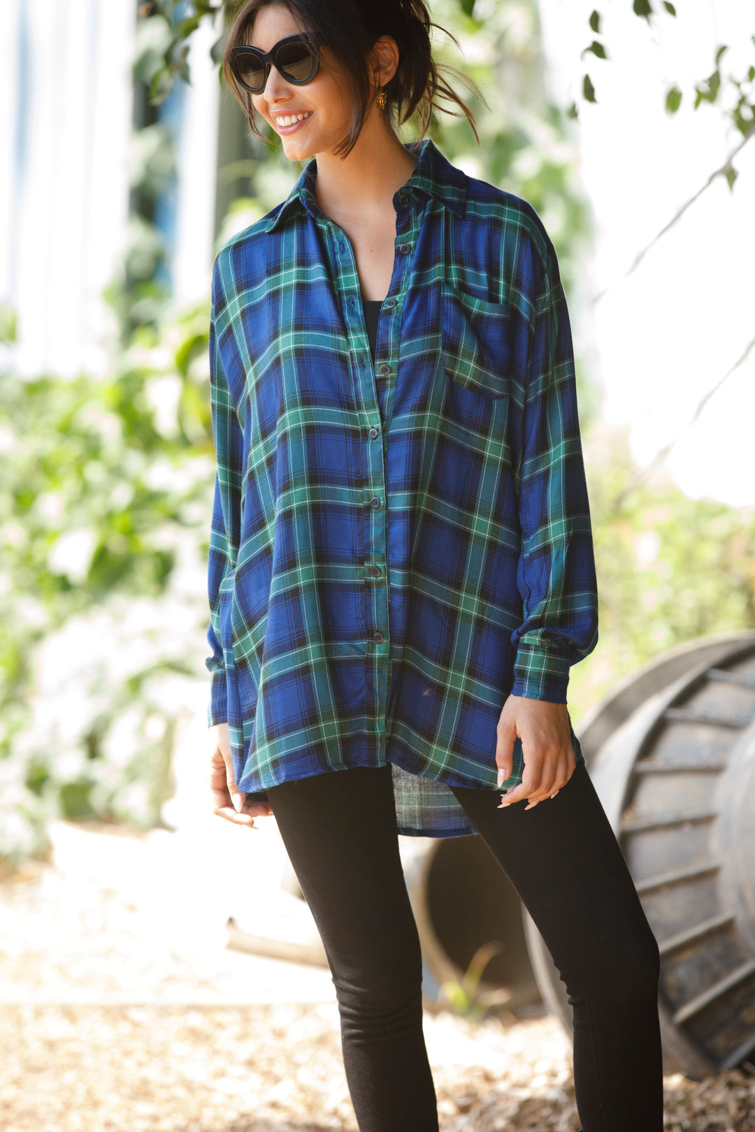 טוניקה כרמל כחולה