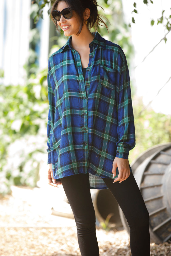 טוניקה כרמל כחולה