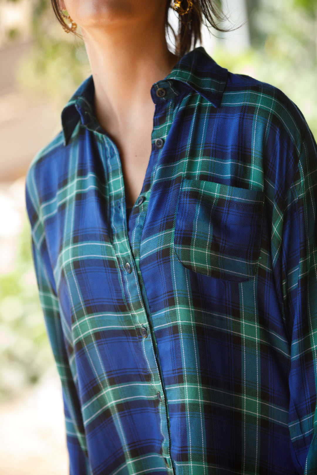 טוניקה כרמל כחולה