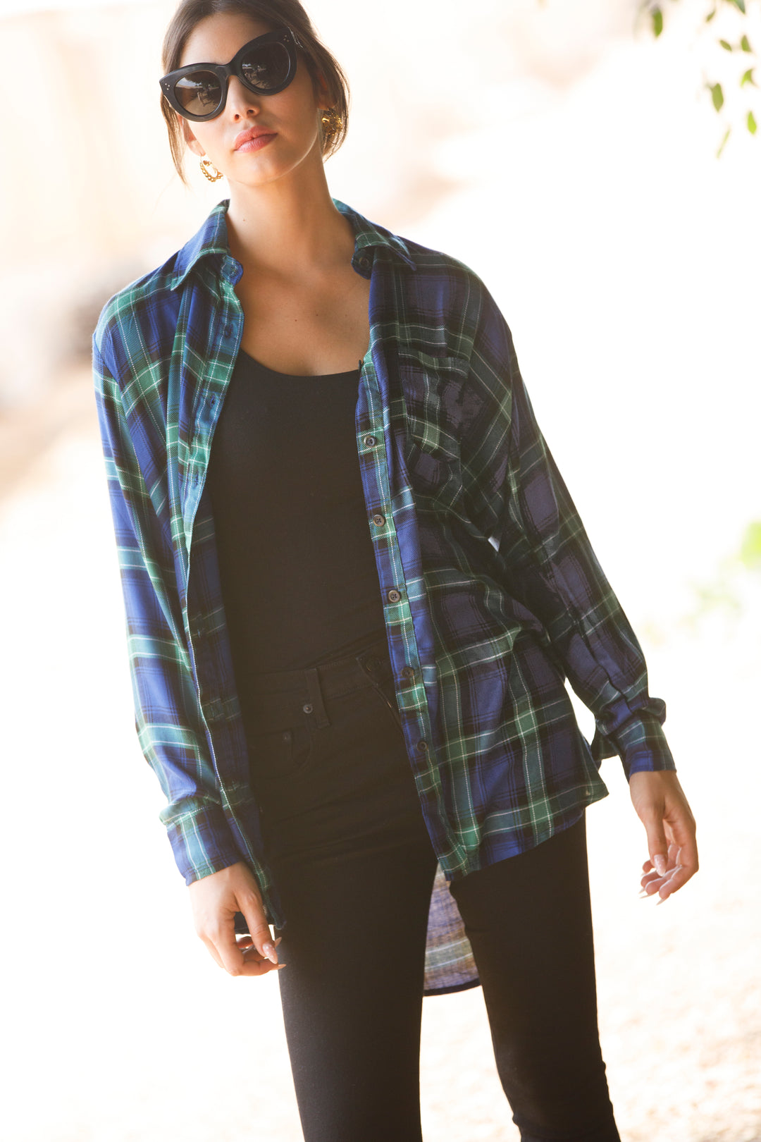 טוניקה כרמל כחולה