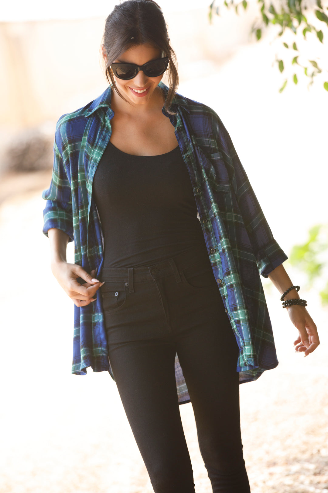 טוניקה כרמל כחולה