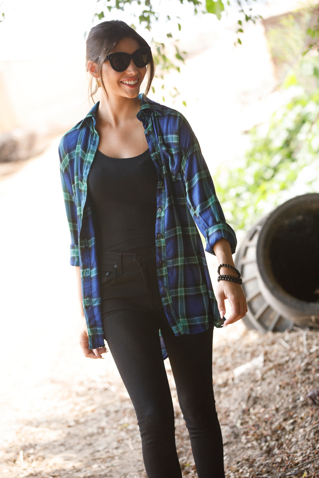 טוניקה כרמל כחולה