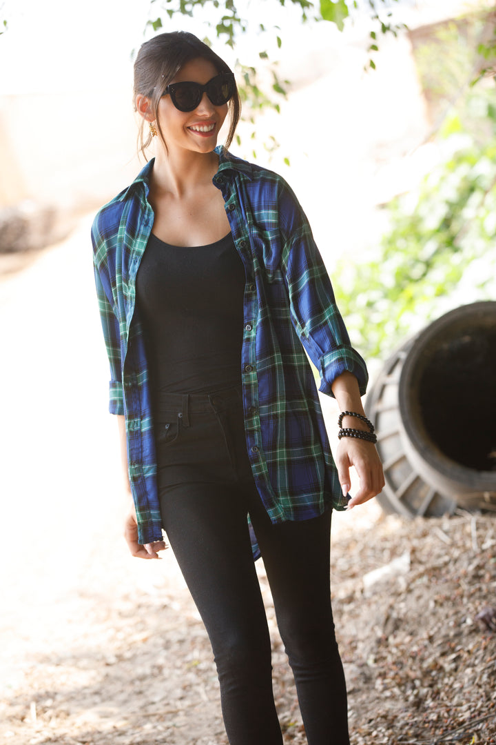 טוניקה כרמל כחולה