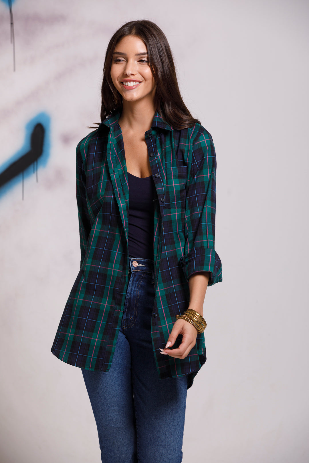 טוניקה כרמל ירוקה