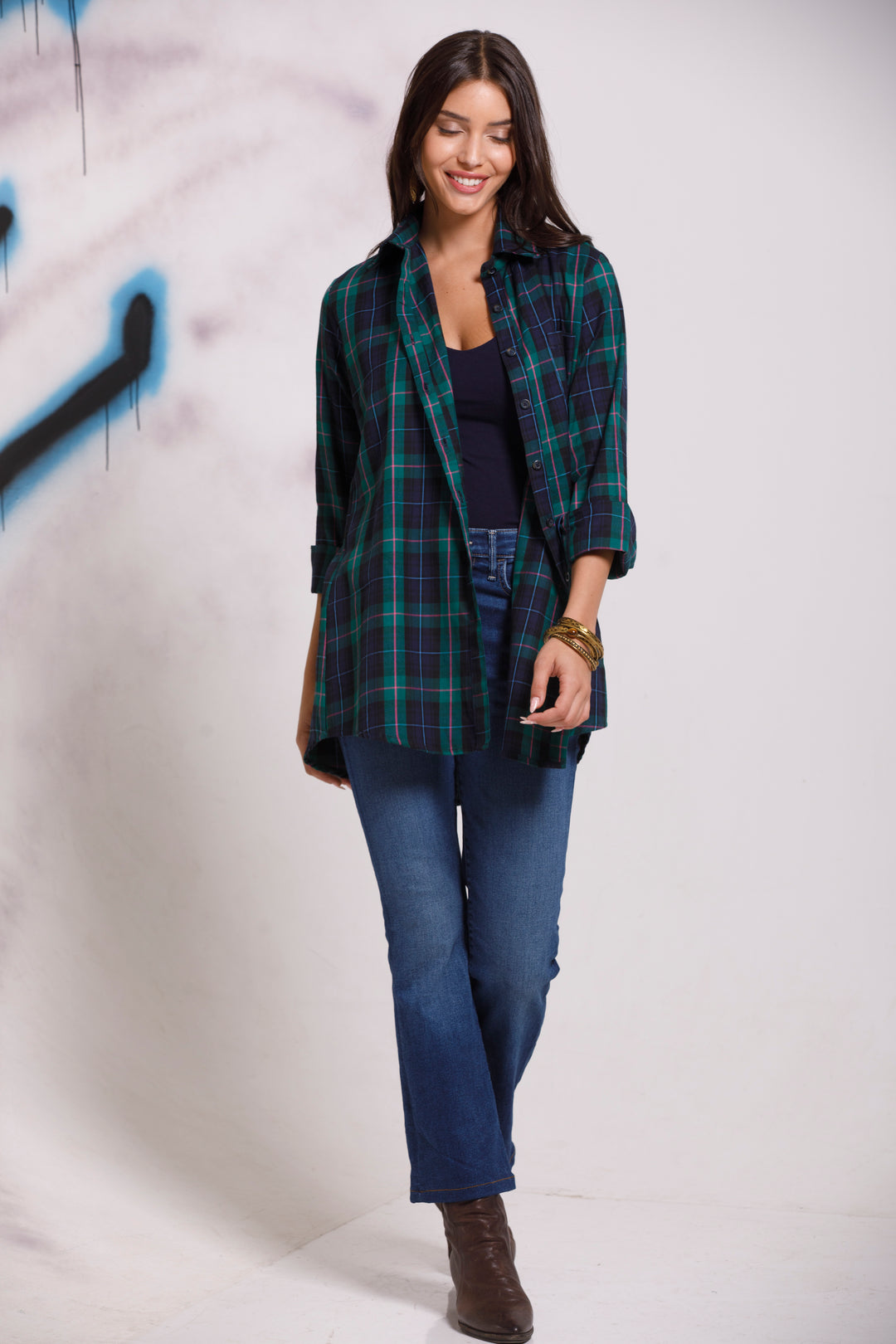 טוניקה כרמל ירוקה