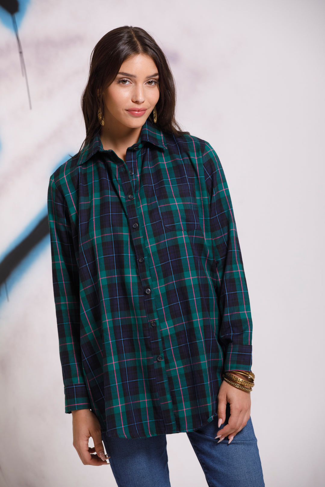 טוניקה כרמל ירוקה