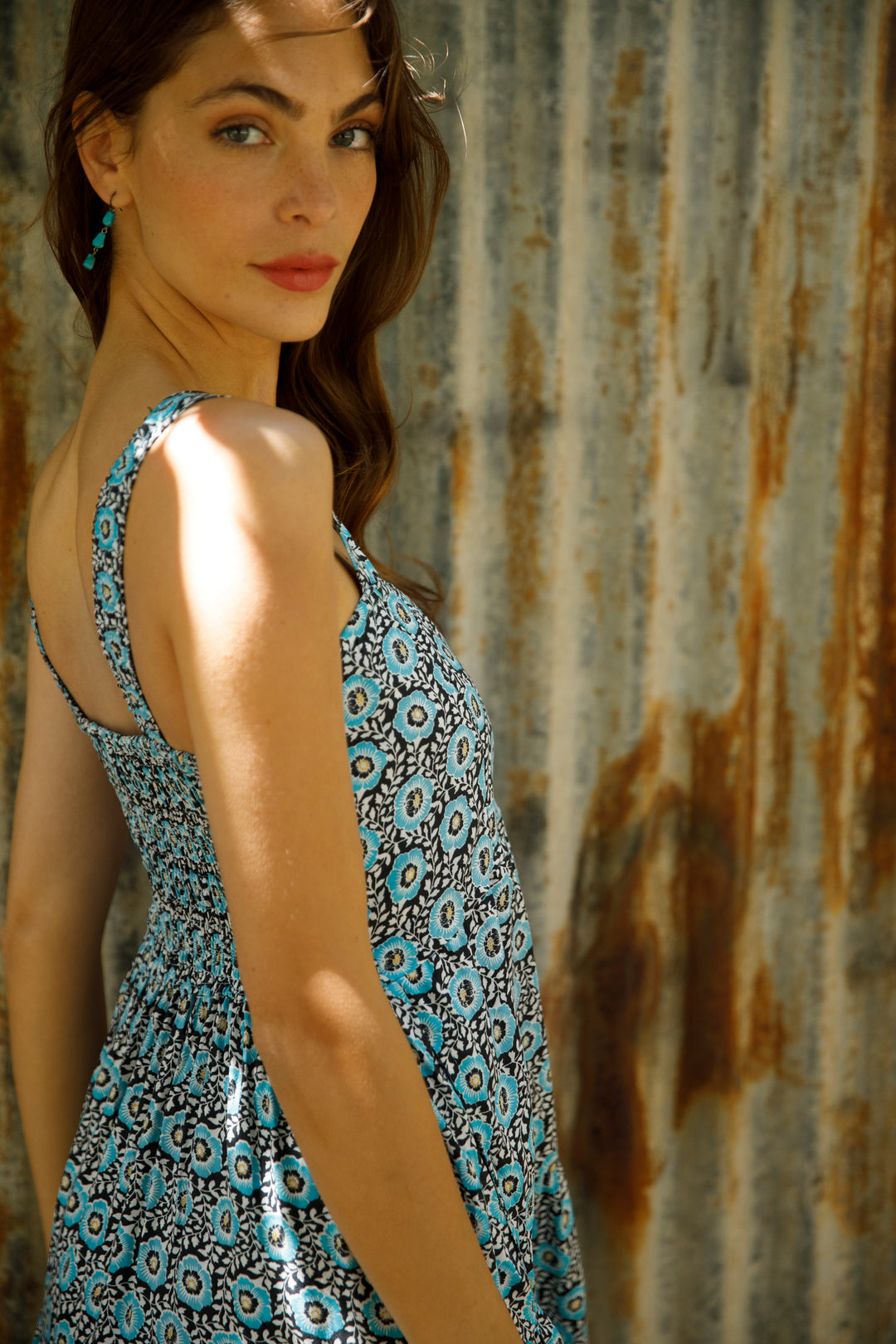 שמלת דניאלה טורקיז